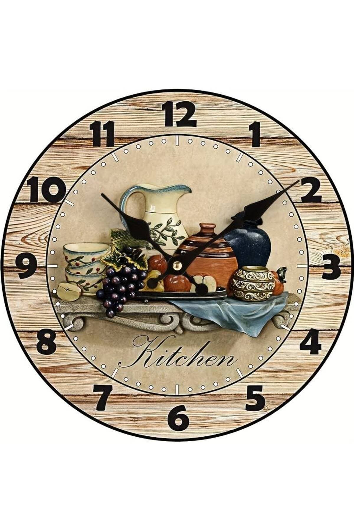 bilge Tasarım retro Duvar Saati 40 x 40 CM