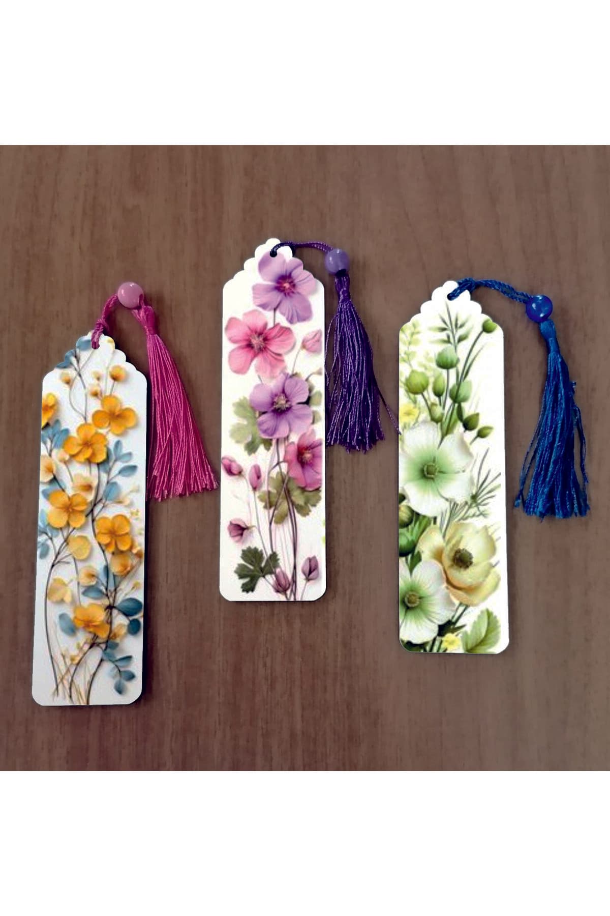 BİLGE TASARIM Design Sevimli Kitap Ayraçları notlu 3’lü SET