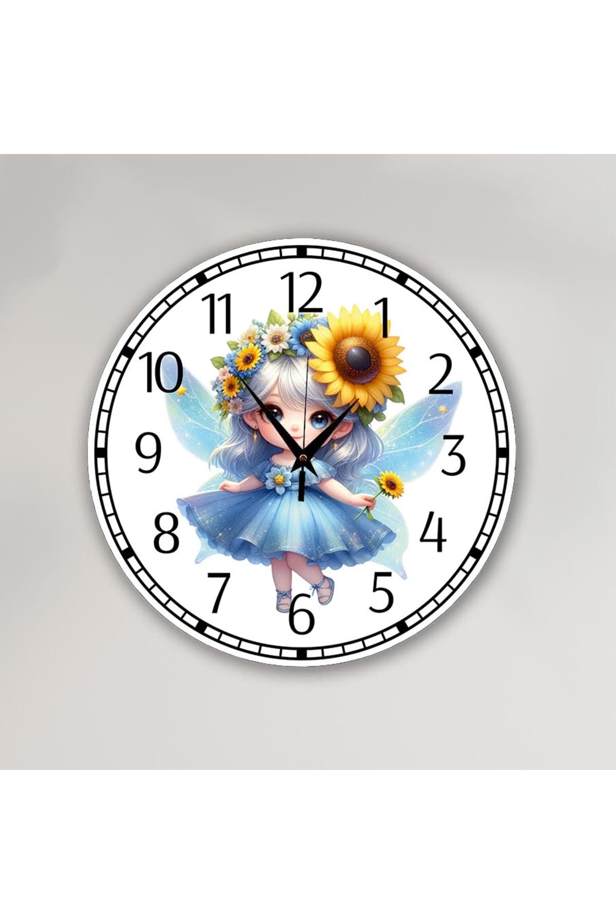 bilge Tasarım Çocuk Odası Duvar Saati 30 x 30 CM