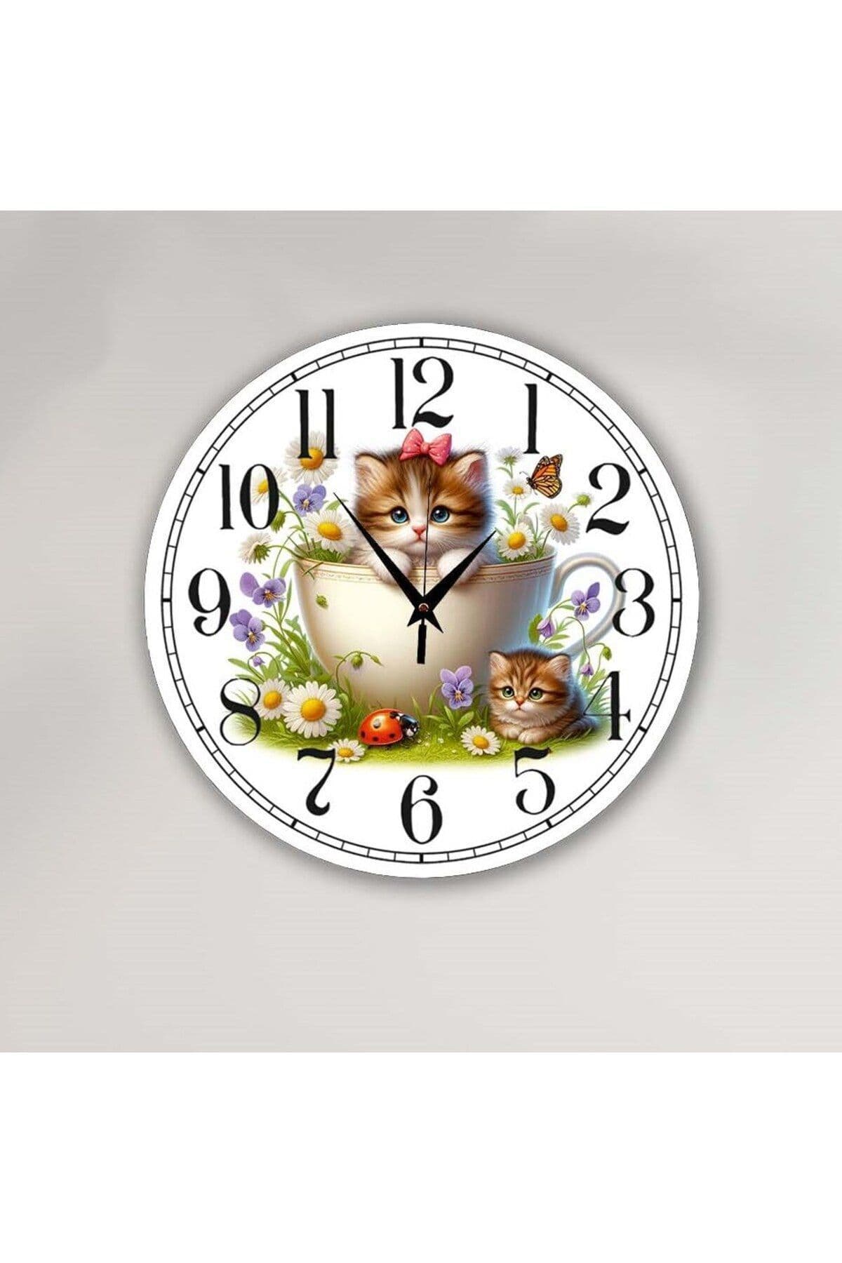 bilge Tasarım Çocuk Odası Duvar Saati 30 x 30 CM