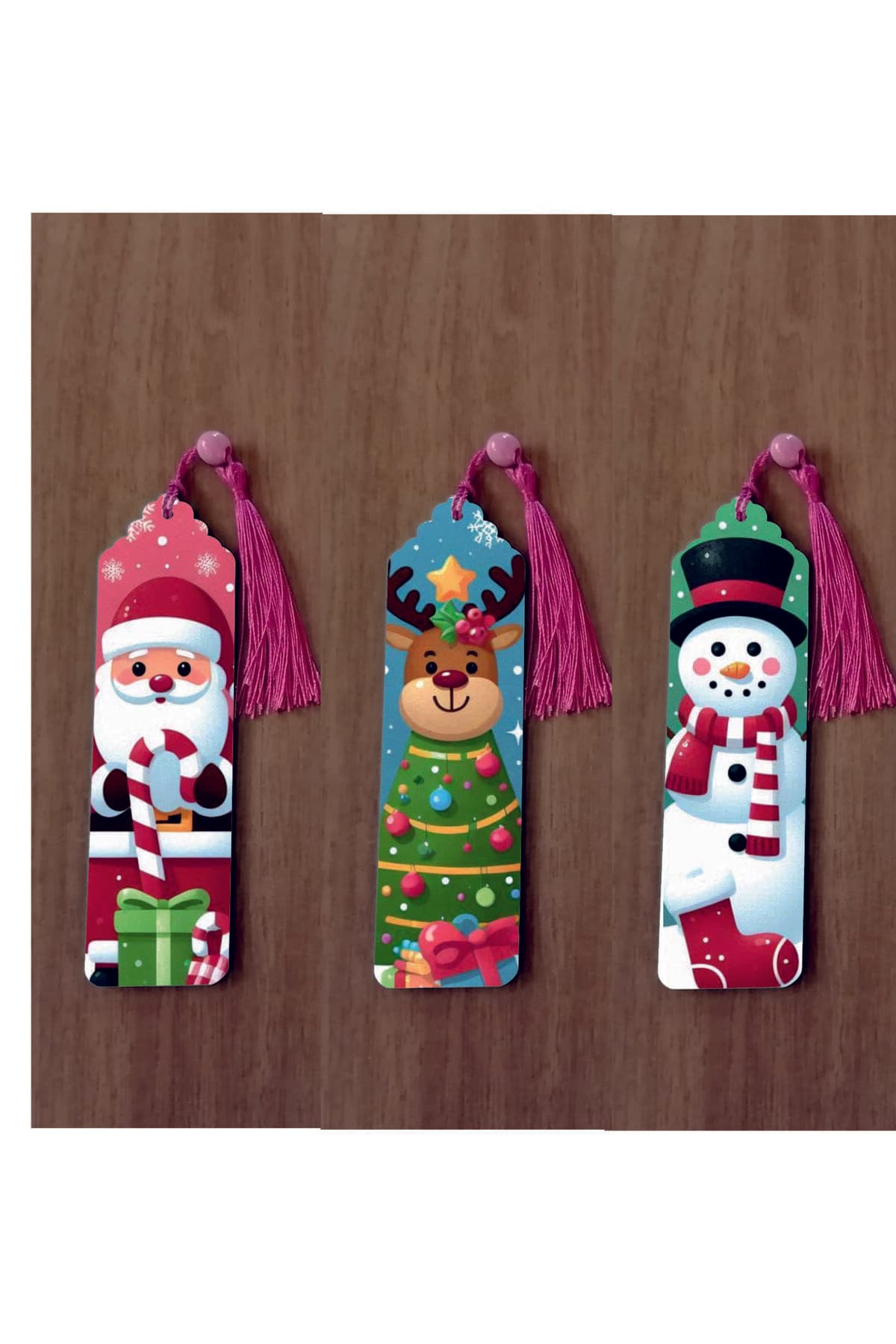 BİLGE TASARIM Design Sevimli Kitap Ayraçları 3’lü SET